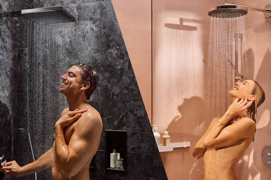 Új, kétféle dizájnban kapható hansgrohe Pulsify zuhanyok