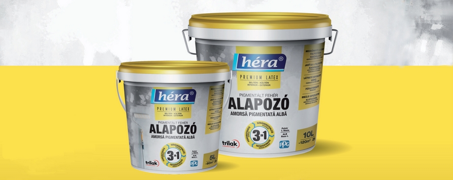 Új Héra Prémium latex 3in1 alapozó