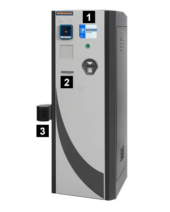 Hörmann Park NFC Lite jarműbeléptető állomás