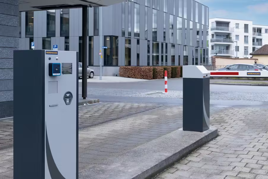 Új Hörmann Park NFC parkolóhely-kezelési rendszer