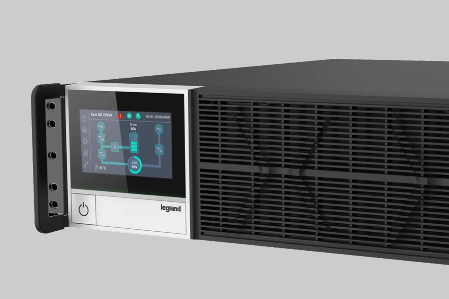 Új Keor DK+ online kettős konverziós szünetmentes áramforrás a Legrandtól