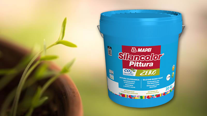 Új Mapei Silancolor Pittura Zero kül- és beltéri falfesték
