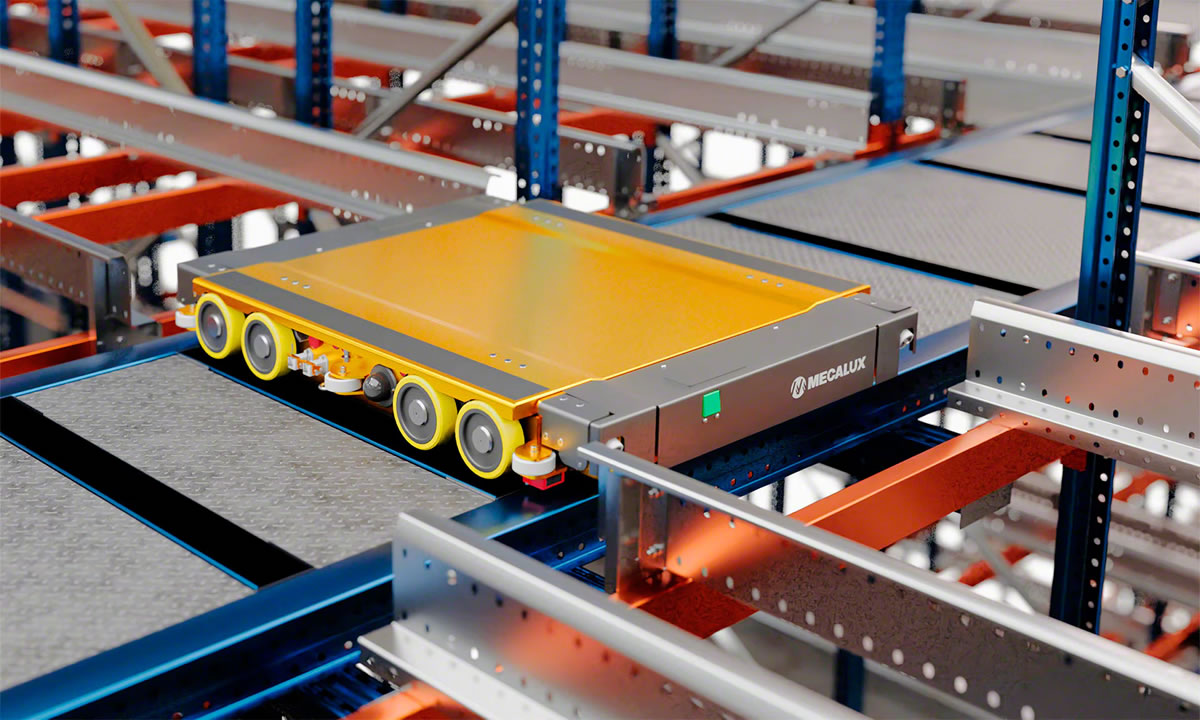 Új Mecalux 3D Shuttle automatizált tárolórendszer