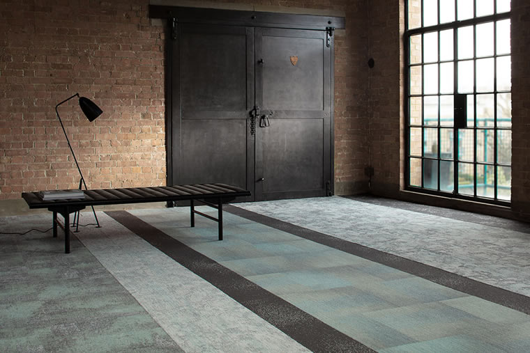 Új Milliken Fractals modul szőnyegpadló kollekció a Decor Floor kínálatában