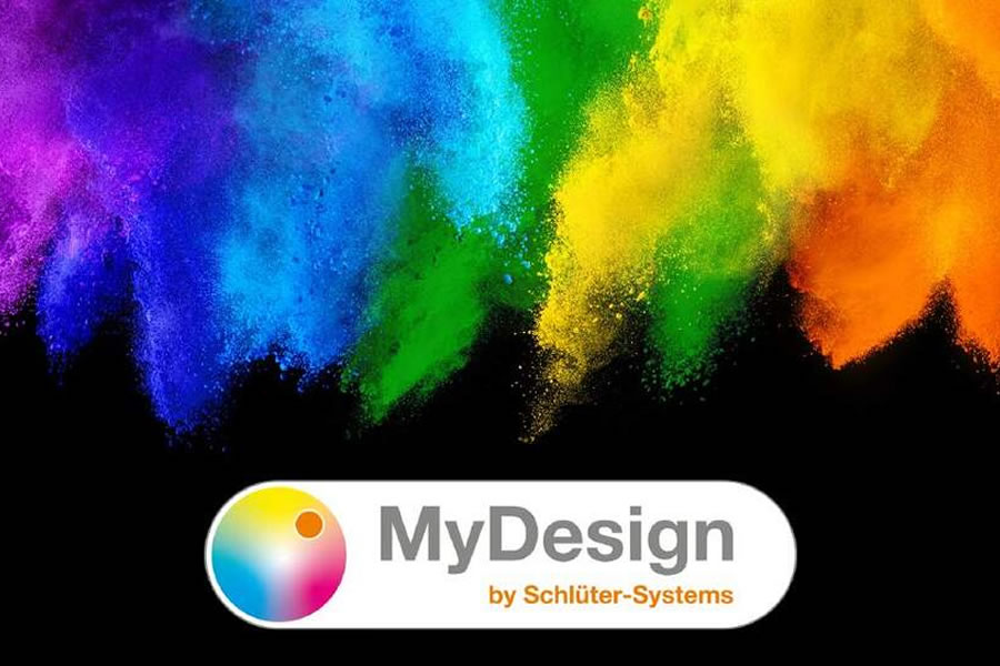 Az új Schlüter®-MyDesign sorozattal egyedi színhangulatok alakíthatók ki