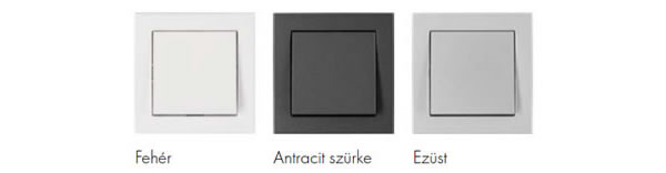 VISIO S 55 CUBIC – színek (fehér, antracit, ezüst) VISIO S 55 CUBIC – színek (fehér, antracit, ezüst)