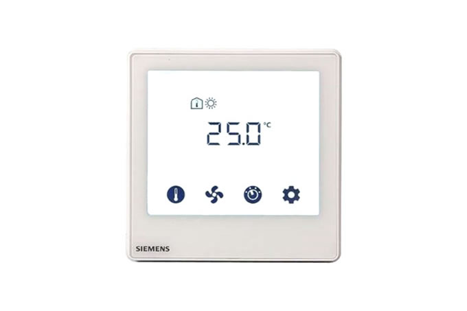 Új Siemens RDF800 érintőképernyős, univerzális termosztát