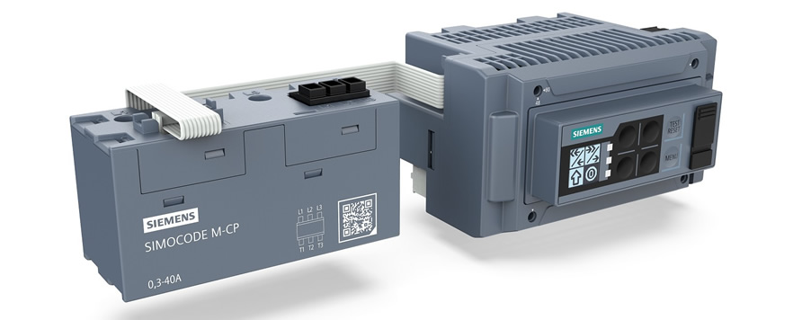 Új Siemens SIMOCODE M-CP motormenedzsment készülék