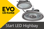 Megjelent a Start LED Highbay csarnokvilágító lámpatest család, a Havells Sylvania EVO LED-es választékának új tagja