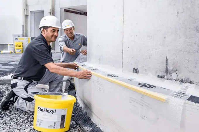 Új Sto-Flexyl és Flexyl-cement habarcsok