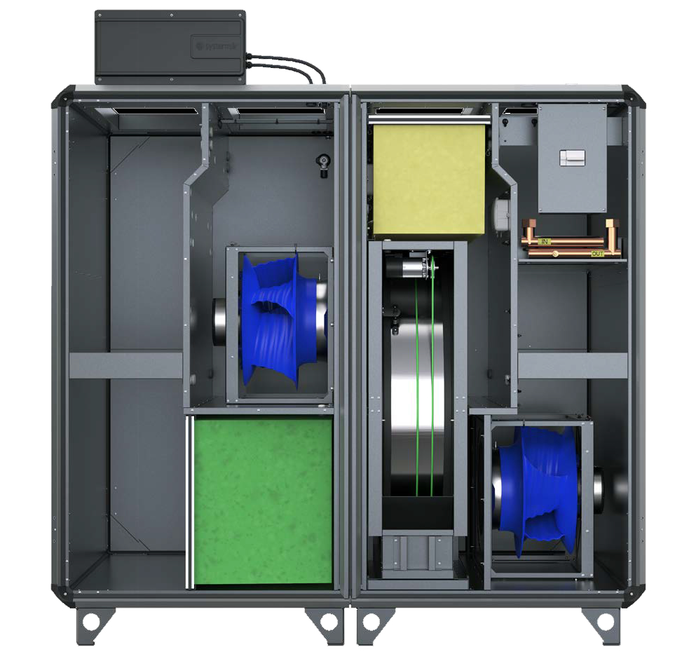 Systemair Topvex Rotary forgódobos légkezelő Systemair Topvex Rotary forgódobos légkezelő