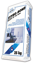 Styro-Bond SW 0-10 glettelőgipsz - a Horváth-Gipsz Kft. új terméke