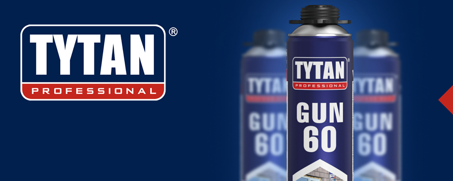 Új Tytan Professional GUN 60 pisztolyhab