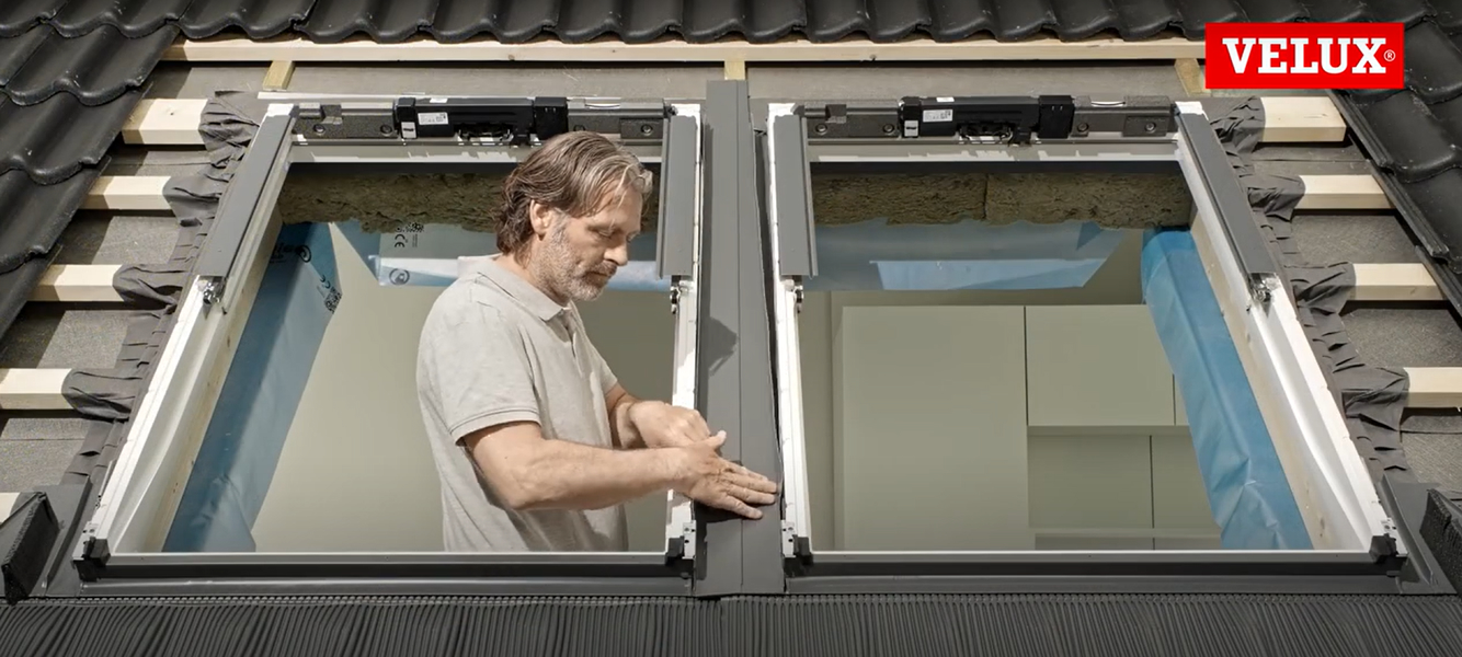 Új VELUX állítható szélességű vízelvezető csatorna