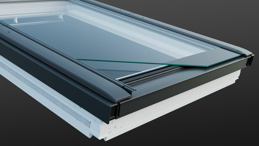 VELUX GBL tetőtéri ablak - peremig tartó üvegezés