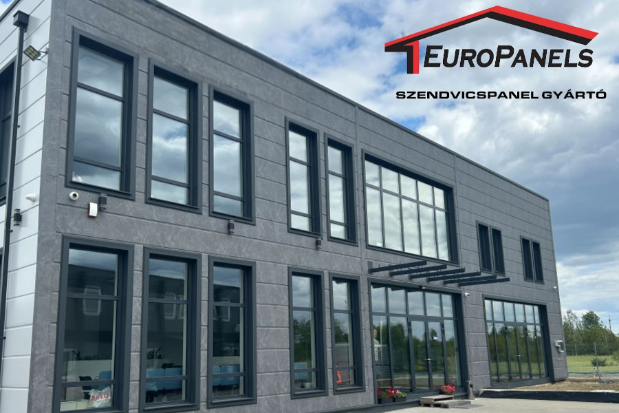 Újabb dimenzió a szendvicspanelekben: fahatású és kőhatású bevonattal rendelkező szendvicspanel az EuroPanels kínálatában