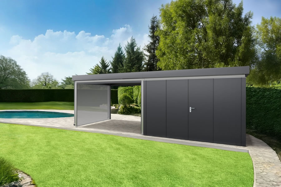 Újdonságok a Hörmann Juno kerti eszköztároló házakhoz