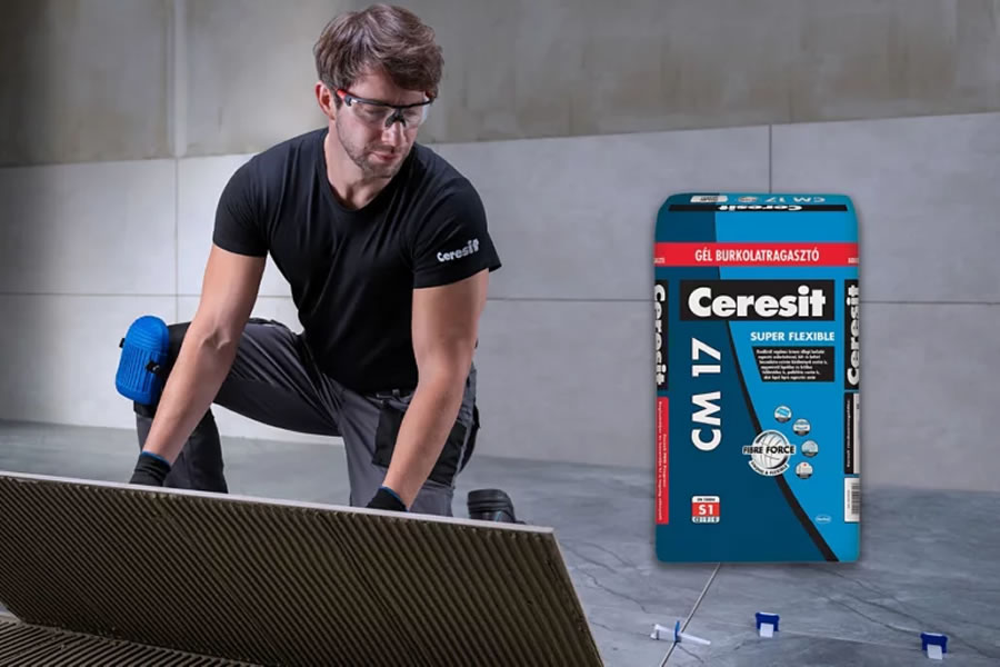 Újgenerációs Ceresit GÉL burkolatragasztó