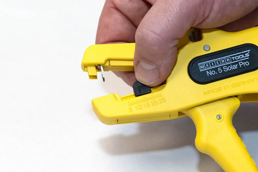WeiconTOOLS No. 5 Solar Pro - 5 és 25 mm között állítható ütköző