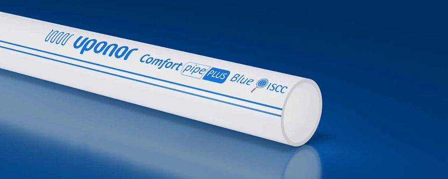 Uponor PEX Pipe Blue - A világ első bio-alapú PEX csöve