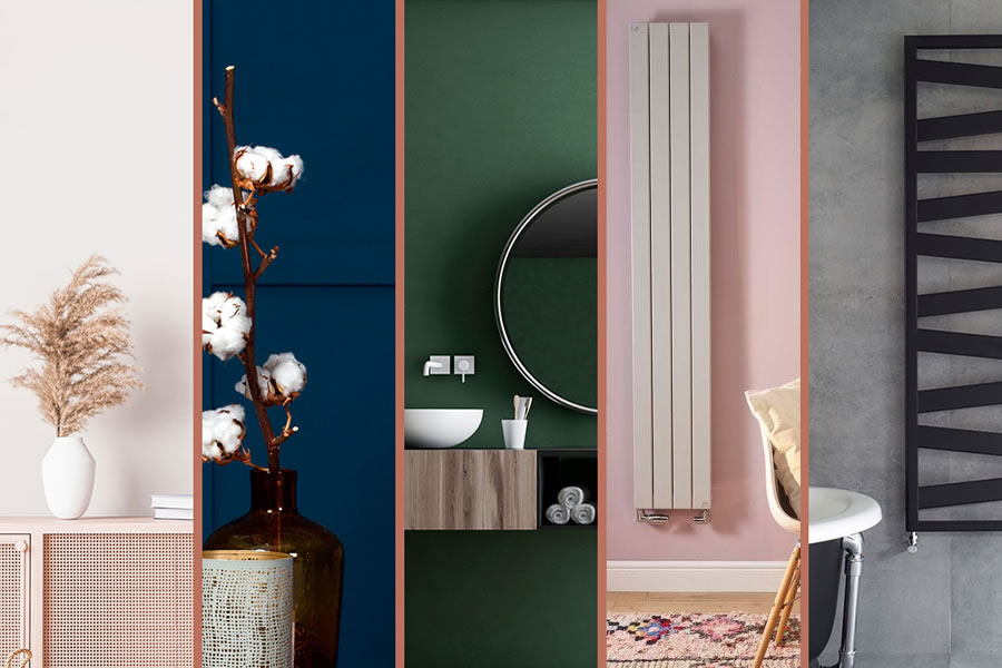 Új, divatos színekben rendelhető Zehnder szobai és fürdőszobai radiátorok