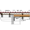 MediCOMFORT szarufa feletti tetőhőszigetelés
<br>Orom részlet (nagy kiüléssel) - CAD fájl