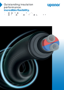 Uponor Ecoflex VIP Thermo fűtési csővezeték - általános termékismertető