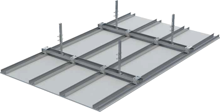 Uponor Thermatop M mennyezetfűtési, -hűtési rendszer