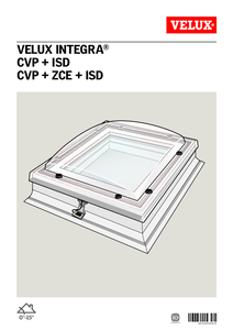 VELUX elektromos CVP nyitható felülvilágító kupola beépítési útmutató - szerelési útmutató