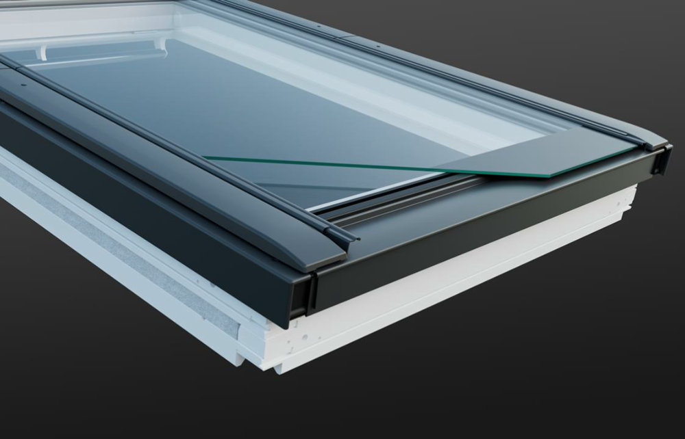 VELUX GBL billenő fa tetőtéri ablak felső kilinccsel