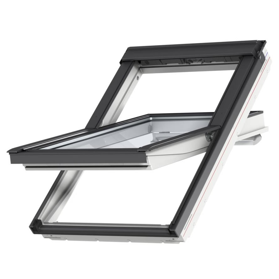 GGU Premium felső kilincses billenő műanyag bevonatos tetőtéri ablak
