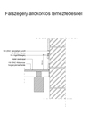 Falszegély állókorcos lemezfedésnél 2. - CAD fájl