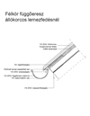 Félkör függőeresz állókorcos lemezfedésnél - CAD fájl