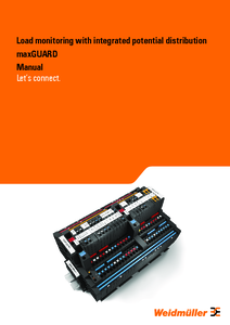 Weidmüller maxGUARD elektronikus biztosíték - részletes termékismertető