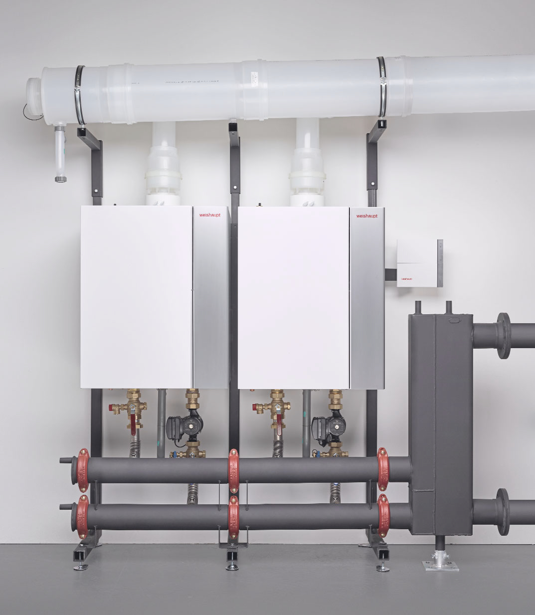 Weishaupt Thermo Condens WTC-GW (80, 100 kW) fali kazán