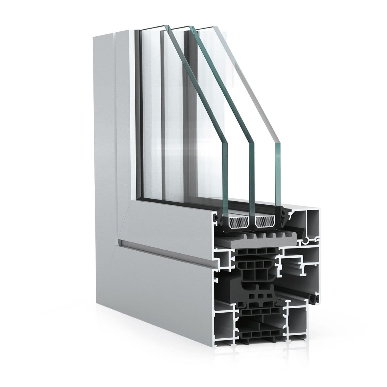 WICLINE 75 EVO ablakrendszer