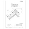 Tondach Hódfarkú (18x38 cm) ívesvágású gerinckialakítás - CAD fájl