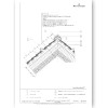 Tondach Hódfarkú (18x38 cm) szegmensvágású gerinckialakítás - CAD fájl