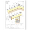 Tondach Thermo PIR gerinc és eresz részletrajz (újépítés) - CAD fájl