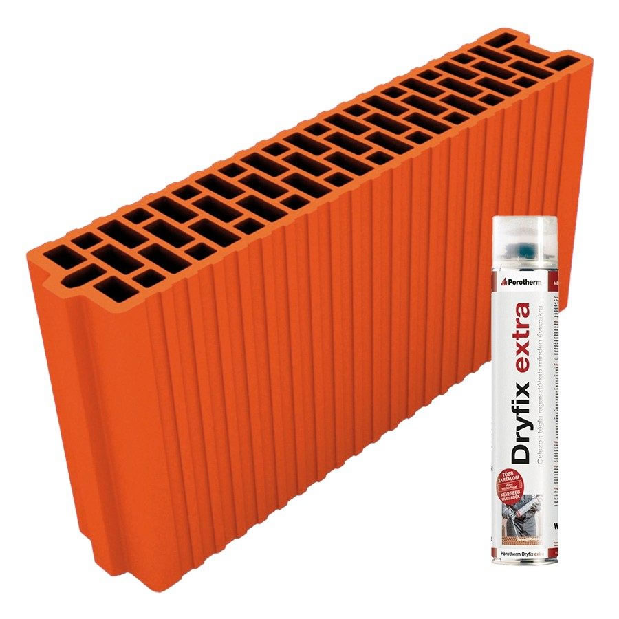 Porotherm 10 N+F neo Rapid Dryfix tégla