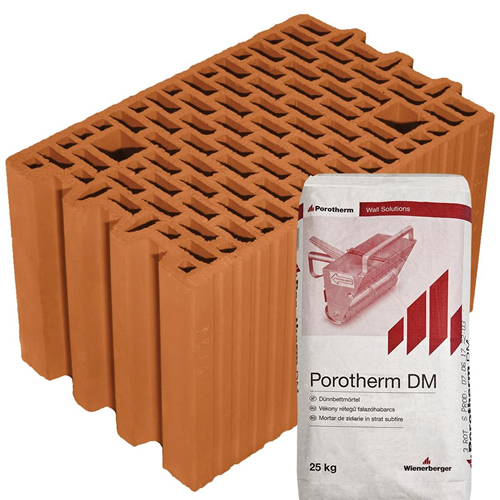 Porotherm 25 N+F Rapid falazóelemek