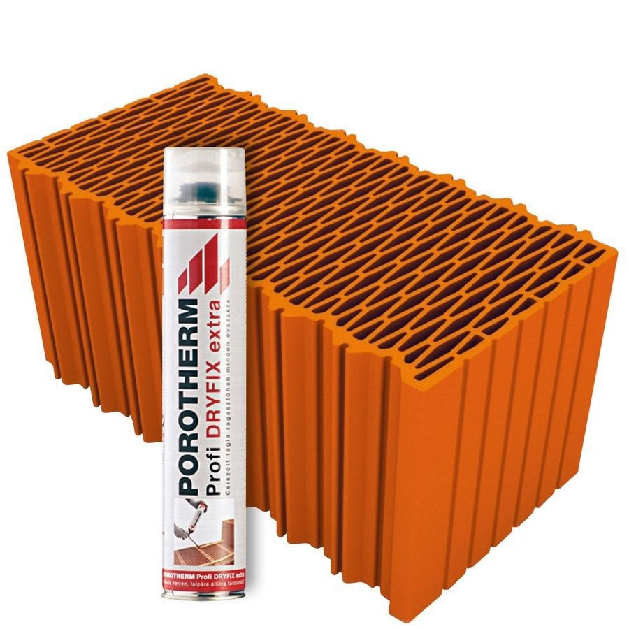 Porotherm Porotherm 50 X-therm Rapid Dryfix tégla