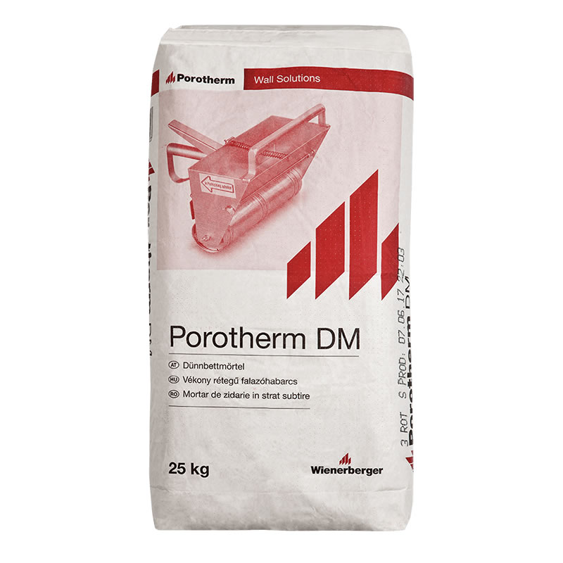 Porotherm Rapid vékony ragasztóhabarcs