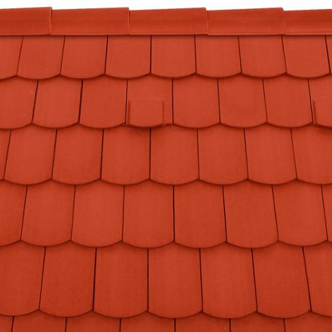 Tondach Pilis ívesvágású FusionProtect piros