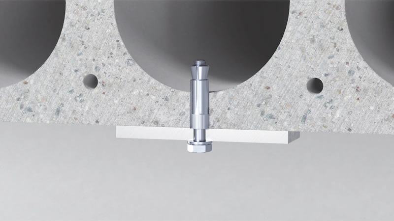 W-HD üreges födémelem dübel