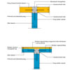 Silka fal és Ytong homlokzati falazat csatlakoztatása vasbeton pillérhez - CAD fájl