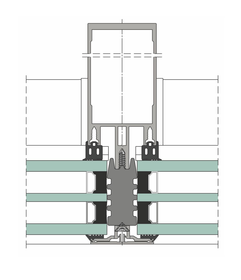 Yawal FA 50N HL/VL homlokzati rendszer